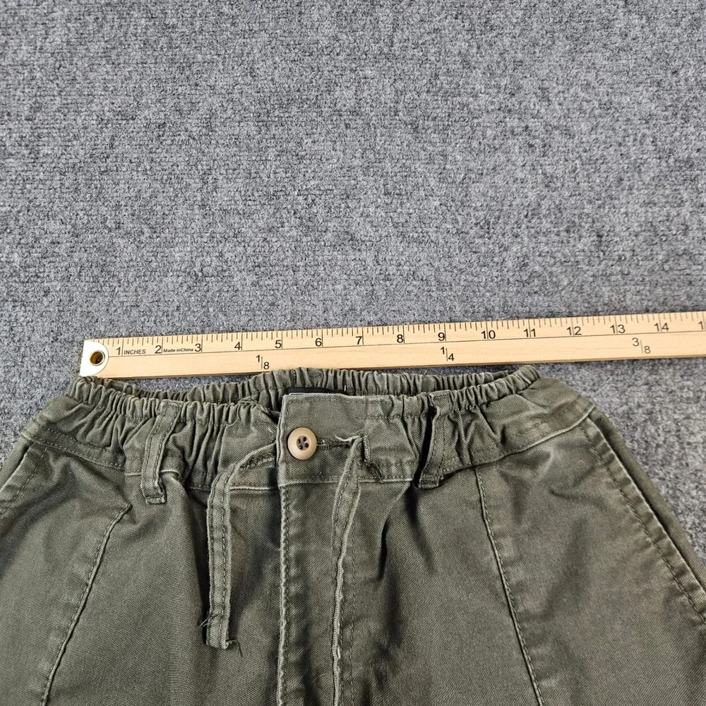 Primitive Skateboarding Mens Medium Colorblock Cargo Pants Green Cotton Canvas